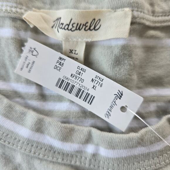 Madewell The Perfect Crewneck Tee in Allday Jersey Size XL NWT - Picture 4 of 5